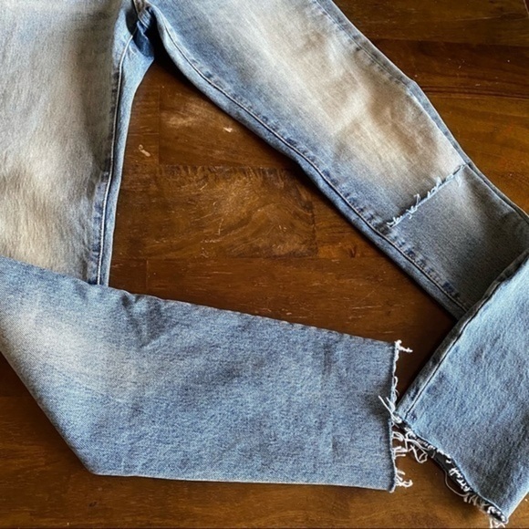 NWOT Free People Stella High Rise Raw Hem Skinny Jeans - Picture 7 of 10